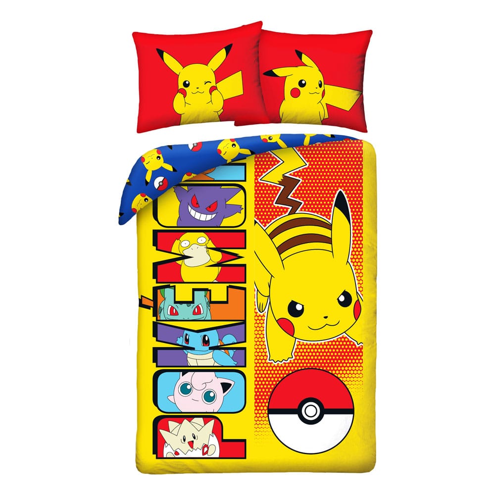 Pokemon Duvet Set Ver. 15 140 x 200 cm / 70 x 90 cm - MangaShop.ro