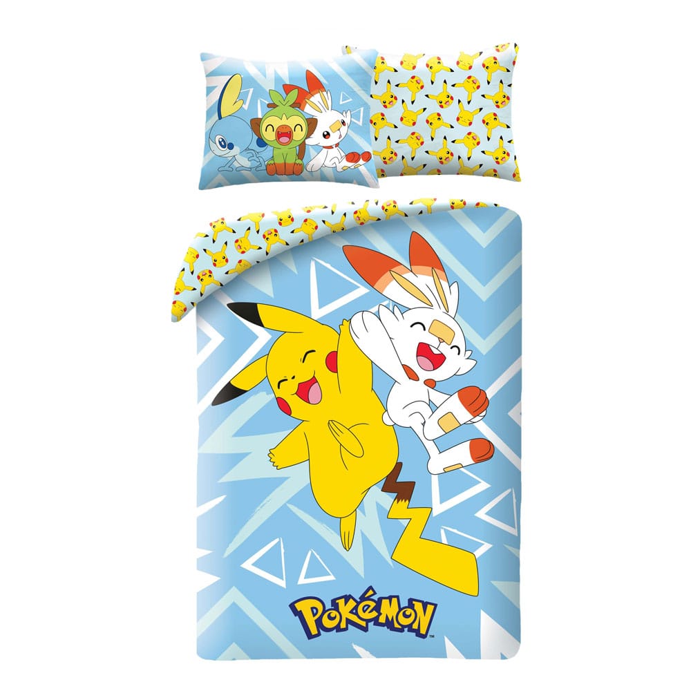 Pokemon Duvet Set Ver. 4 140 x 200 cm / 70 x 90 cm - MangaShop.ro