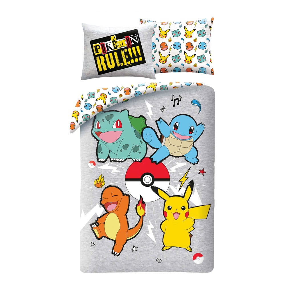 Pokemon Duvet Set Ver. 5 140 x 200 cm / 70 x 90 cm - MangaShop.ro