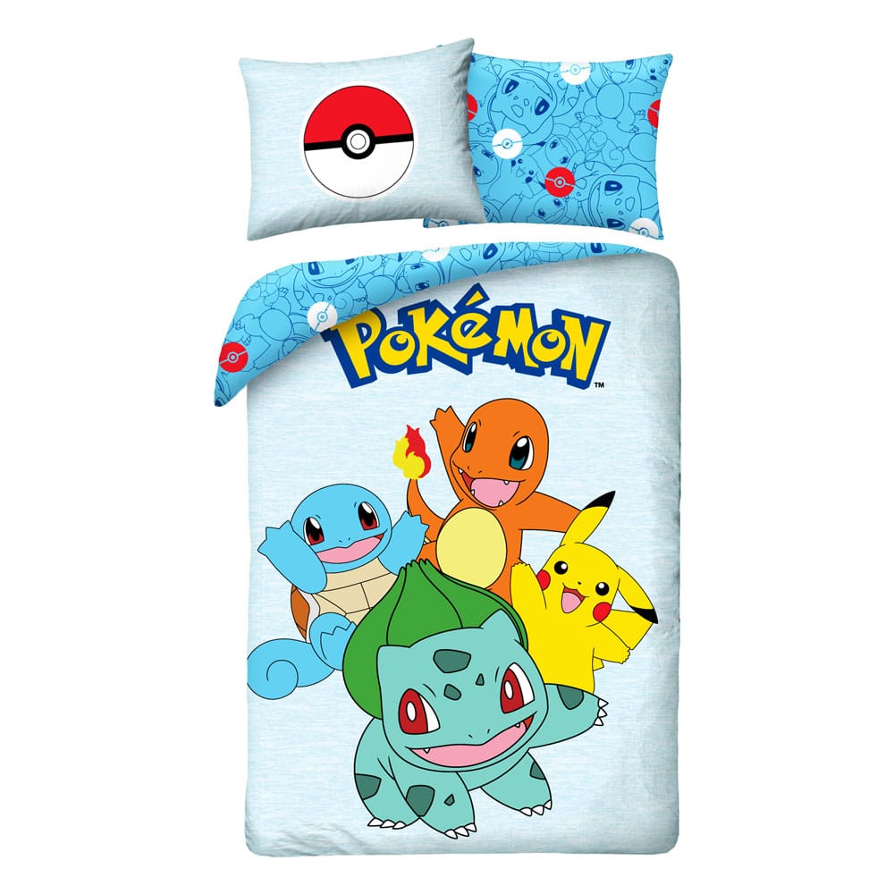 Pokemon Duvet Set Ver. 6 140 x 200 cm / 70 x 90 cm - MangaShop.ro