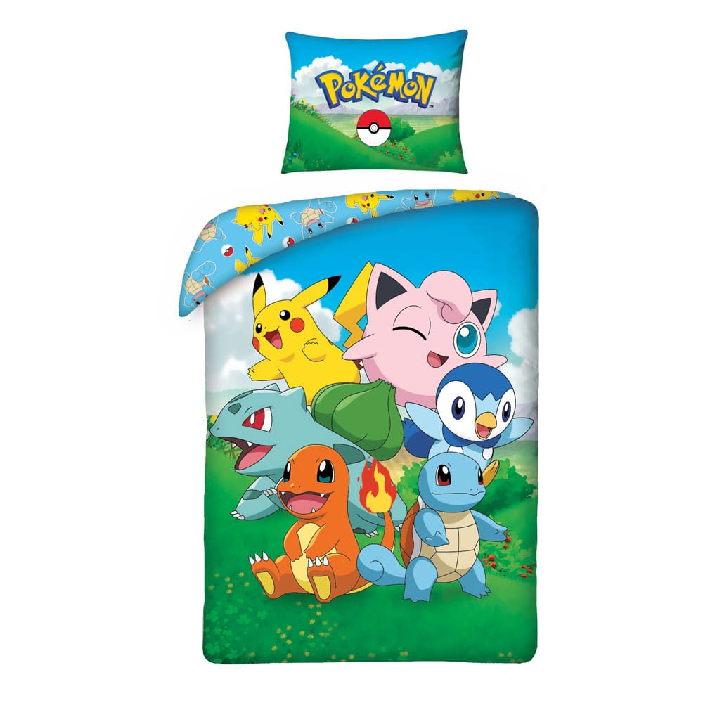 Pokemon Duvet Set Ver. 8 140 x 200 cm / 70 x 90 cm - MangaShop.ro