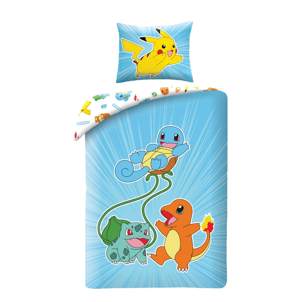 Pokemon Duvet Set Ver. 9 140 x 200 cm / 70 x 90 cm - MangaShop.ro
