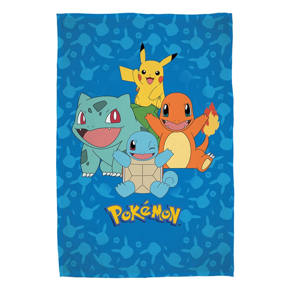 Pokemon Fleece Blanket Starter Pokemon 130 x 160 cm - MangaShop.ro