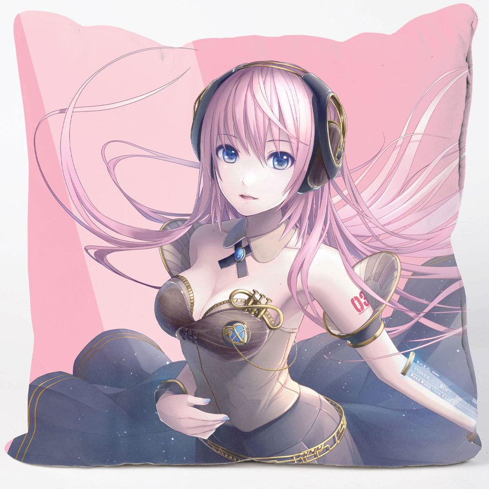 Vocaloid Pillow Case Megurine Luka 50 x 50 cm - MangaShop.ro