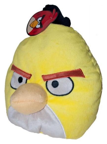 Angry Birds Pillow Yellow 25 cm - MangaShop.ro