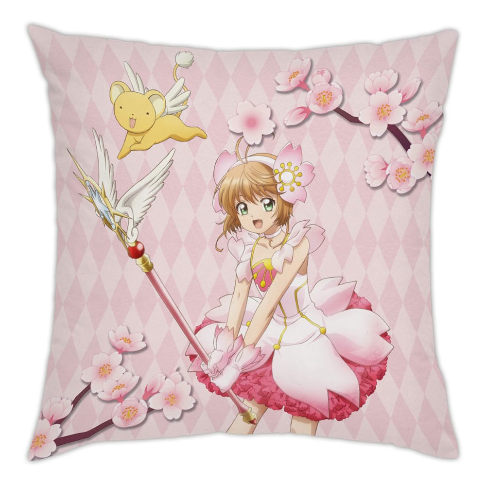 Cardcaptor Sakura Clear Card Pillow Blooming Spring 35 x 35 cm - MangaShop.ro