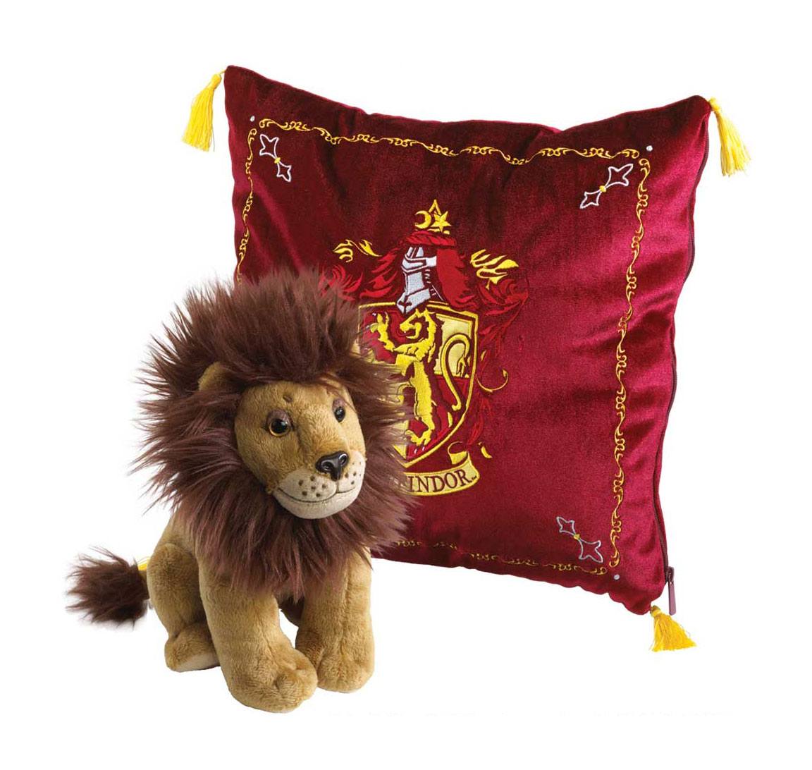 Harry Potter House Mascot Cushion with Plush Figure Gryffindor - MangaShop.ro