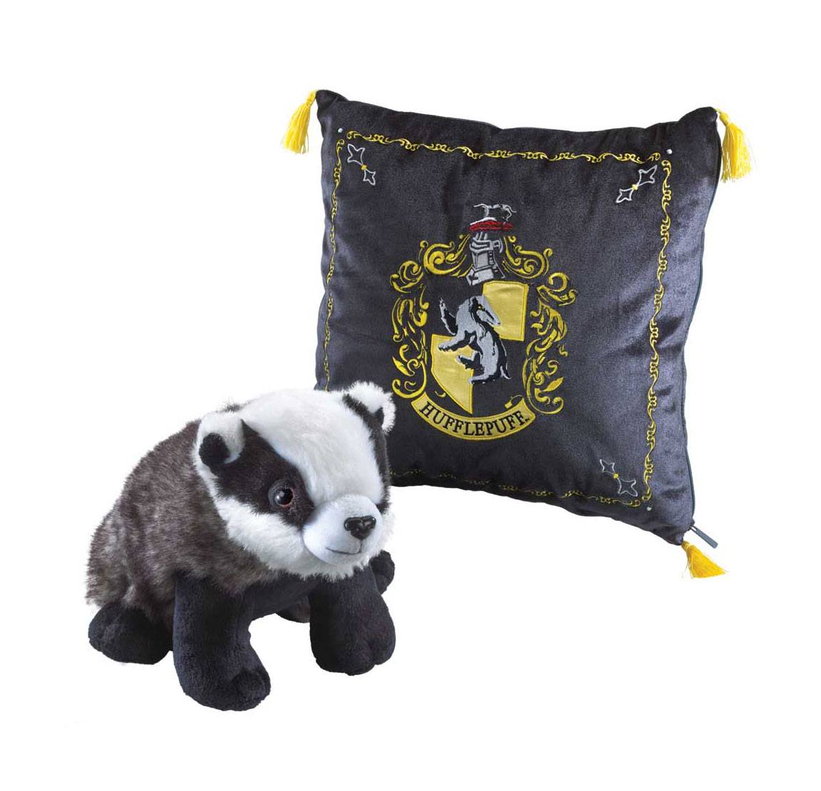 Harry Potter House Mascot Cushion with Plush Figure Hufflepuff - MangaShop.ro