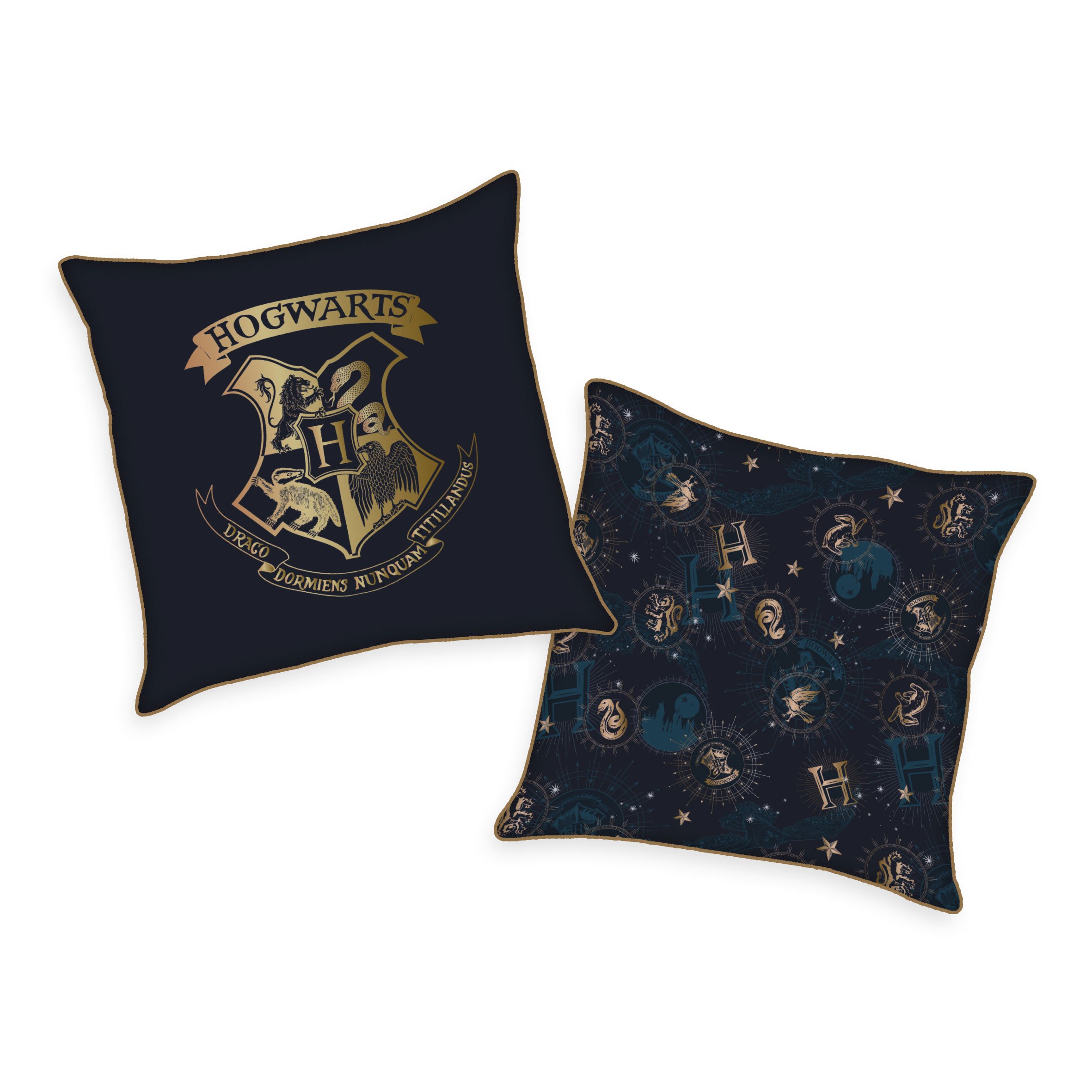 Harry Potter Soft Velboa Pillows Hogwarts 40 x 40 cm - MangaShop.ro