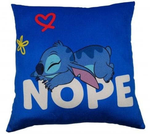 Lilo & Stitch Pillow Stitch Nope 40 cm - MangaShop.ro