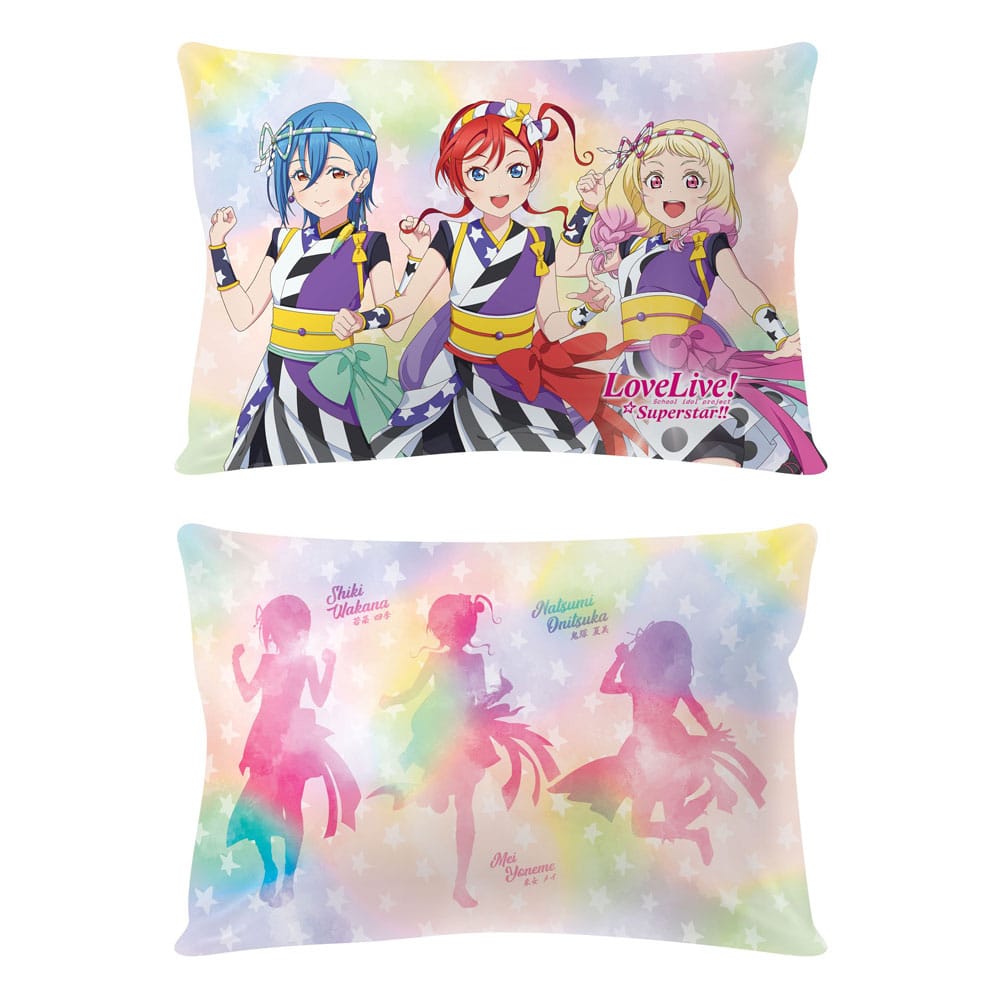 Love Live! Superstar!! Pillow Kissen Shiki, Mei, Natsumi 50 x 35 cm - MangaShop.ro