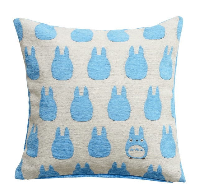 My Neighbor Totoro Pillow Totoro Silhouette Blue 45 x 45 cm - MangaShop.ro
