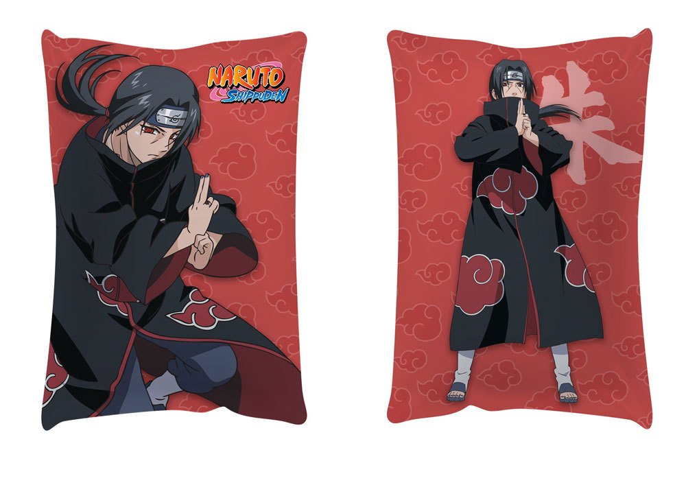 Naruto Shippuden Pillow Itachi Uchiha 50 x 33 cm - MangaShop.ro