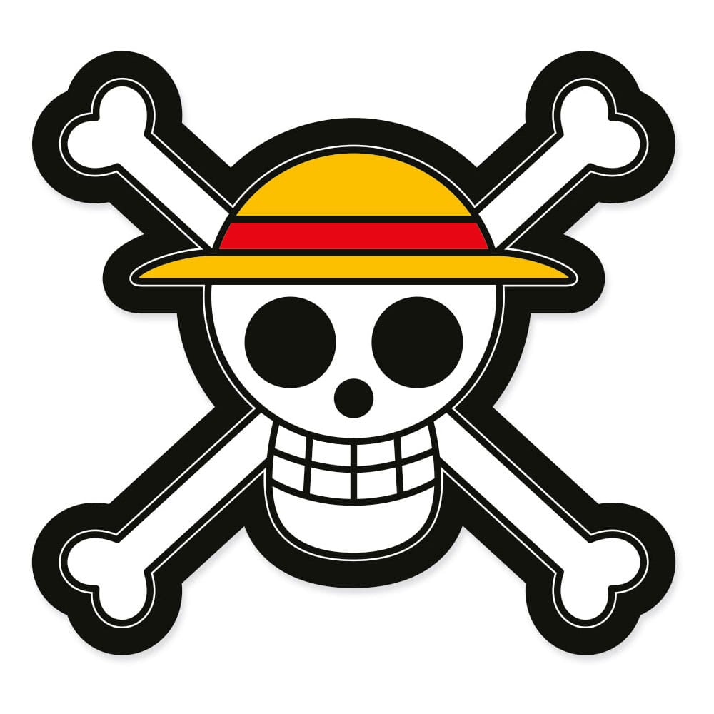One Piece Pillow Jolly Roger 33 cm - MangaShop.ro