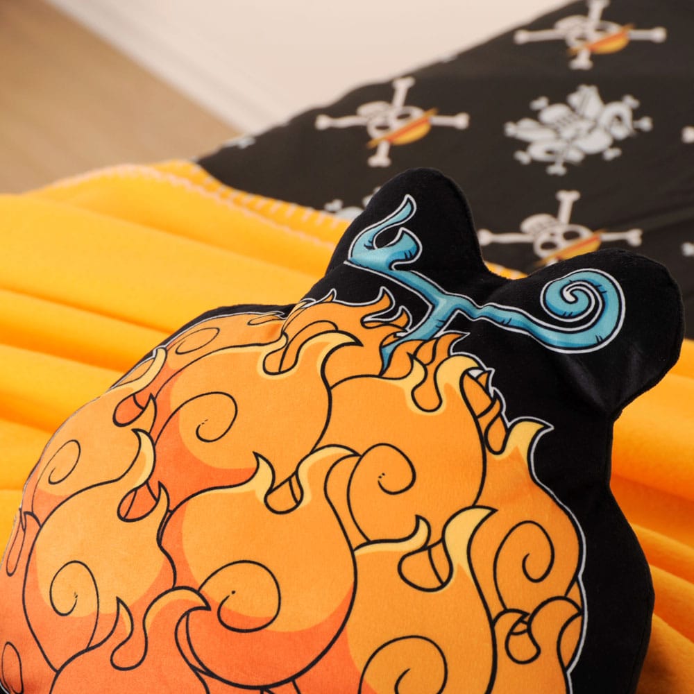 One Piece Pillows Mera Mera no Mi 45 cm - MangaShop.ro