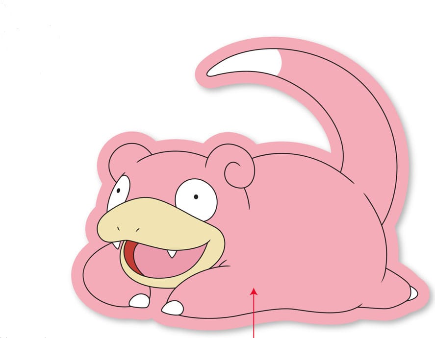 Pokemon Pillow Slowpoke 35 cm - MangaShop.ro