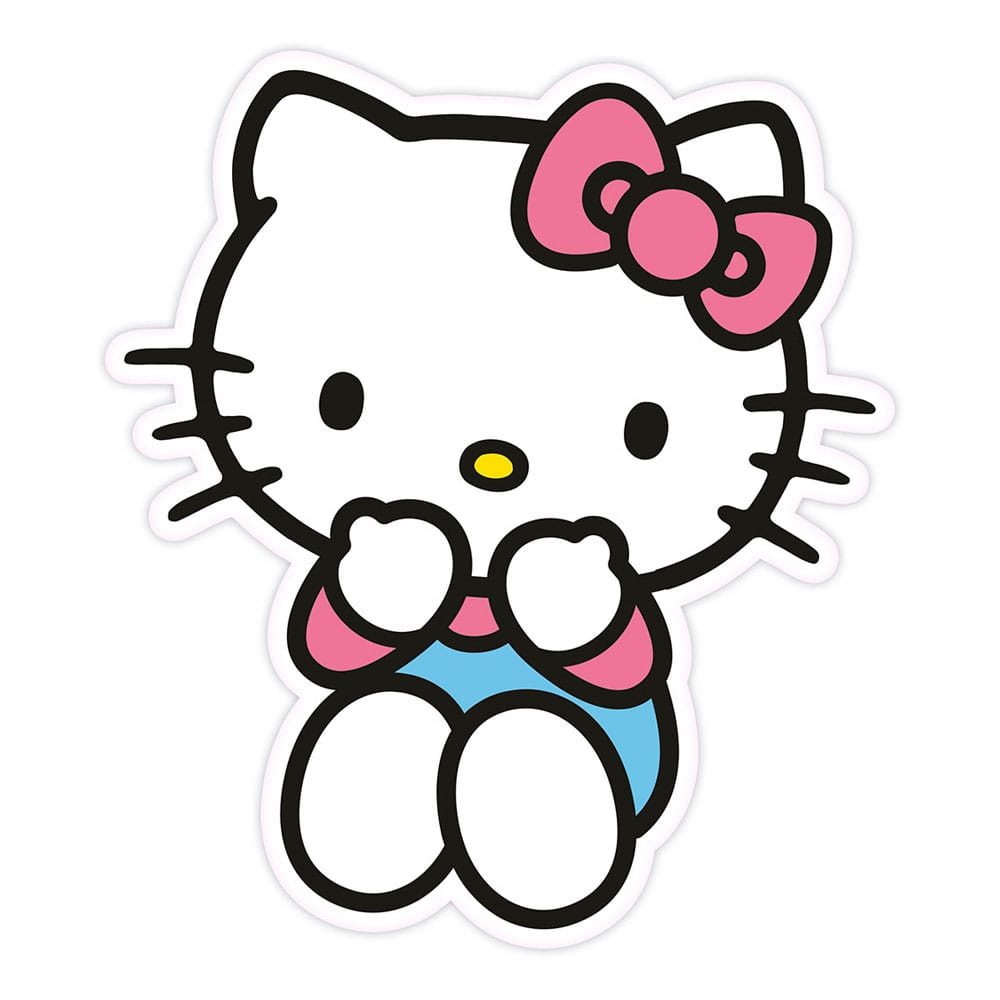 Sanrio Pillow Hello Kitty Blue Pants 36 cm - MangaShop.ro