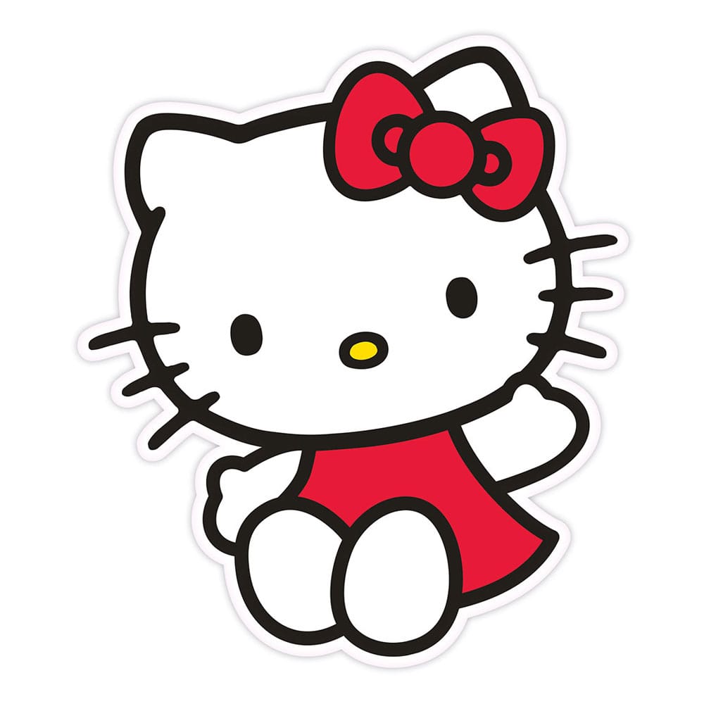Sanrio Pillow Hello Kitty Red Dress 36 cm - MangaShop.ro