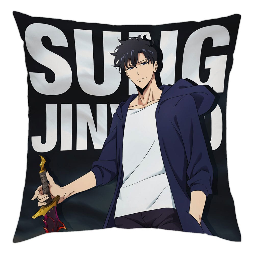 Solo Leveling Pillow Sung Jin-Woo 40 x 40 cm - MangaShop.ro