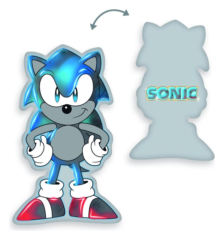 Sonic Pillow Sonic Body 34 cm - MangaShop.ro