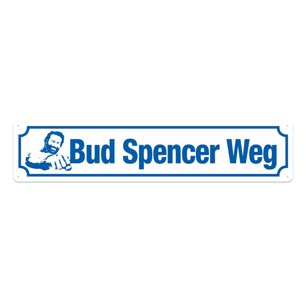 Bud Spencer Tin Sign Bud Spencer Weg 46 x 10 cm - MangaShop.ro