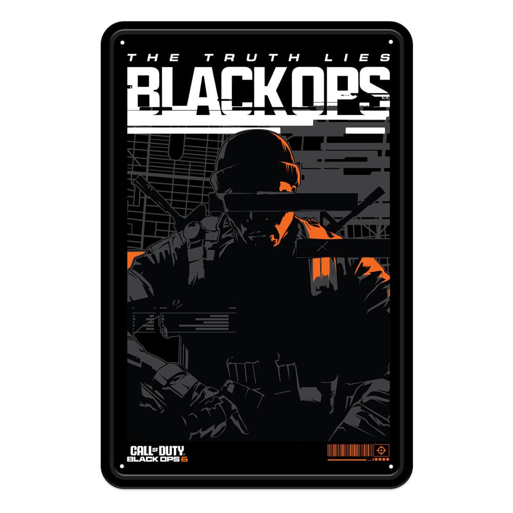 Call of Duty: Black Ops 6 Metal Sign Black Ops 6 20 x 30 cm - MangaShop.ro