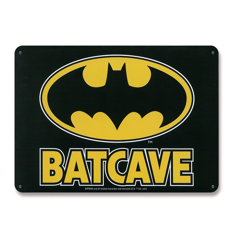 DC Comics Tin Sign Batcave 15 x 21 cm - MangaShop.ro