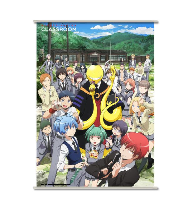 Assassination Classroom Wallscroll Koro & Students 90 x 60 cm - MangaShop.ro