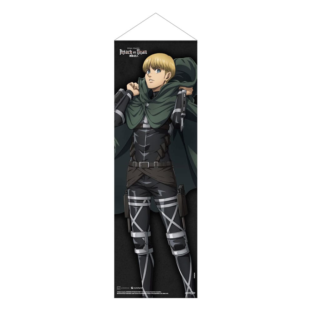 Attack on Titan: The Final Season Slim Wallscroll Armin Arlelt 30 x 90 cm - MangaShop.ro