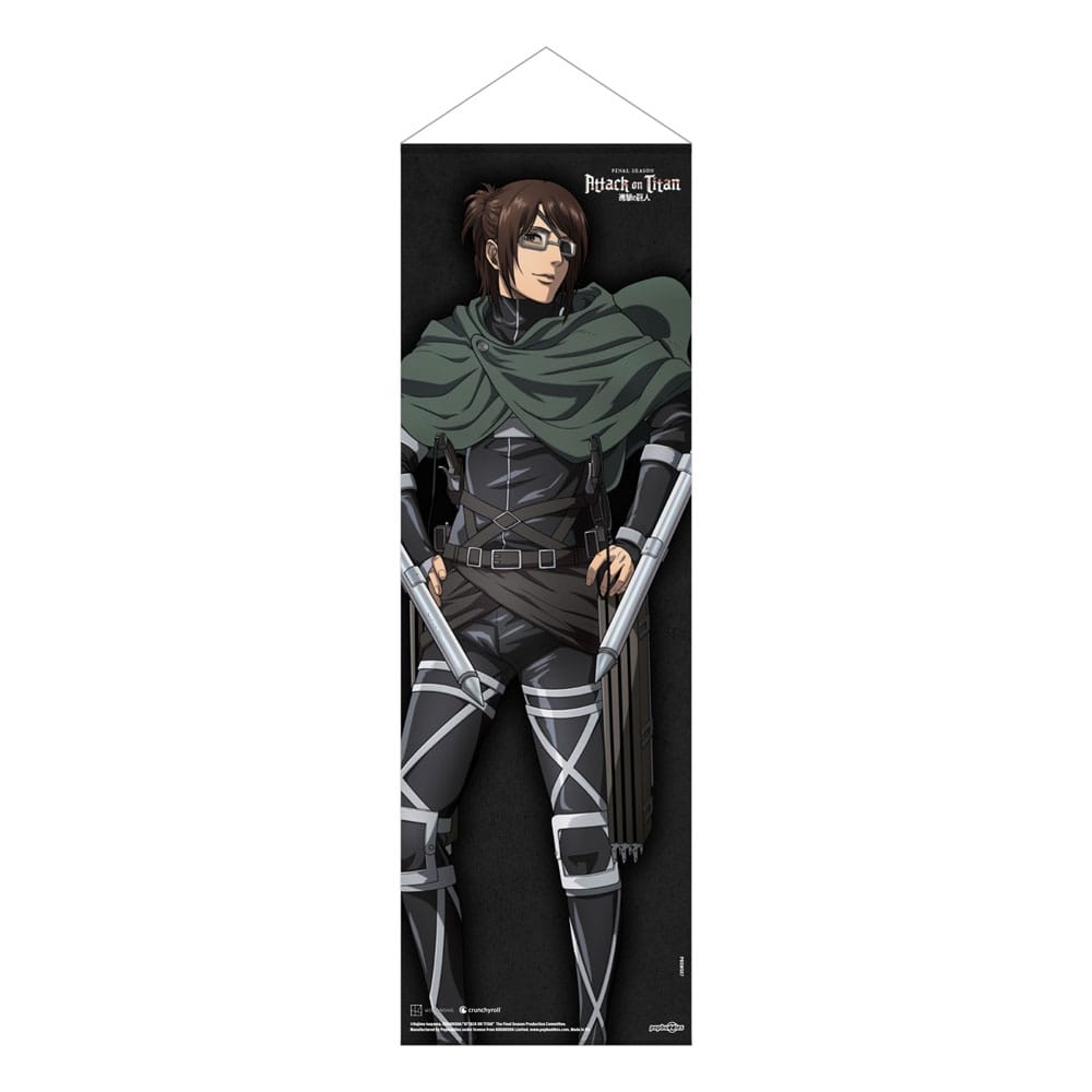 Attack on Titan: The Final Season Slim Wallscroll Hange Zoë 30 x 90 cm - MangaShop.ro
