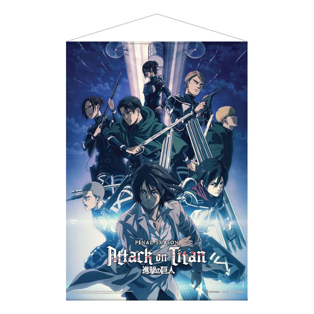 Attack on Titan: The Final Season Wallscroll Part 1 Key Visual 2 50 x 70 cm - MangaShop.ro