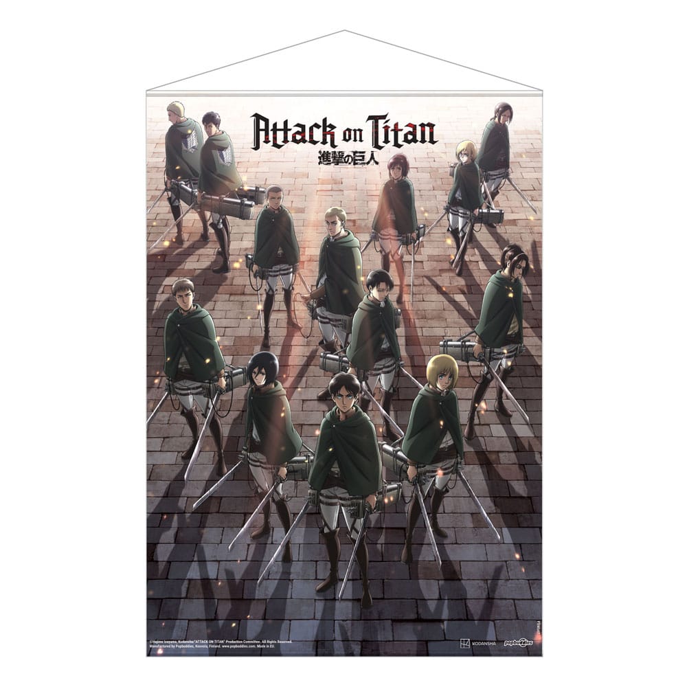 Attack on Titan Wallscroll Scout Regiment 50 x 70 cm - MangaShop.ro