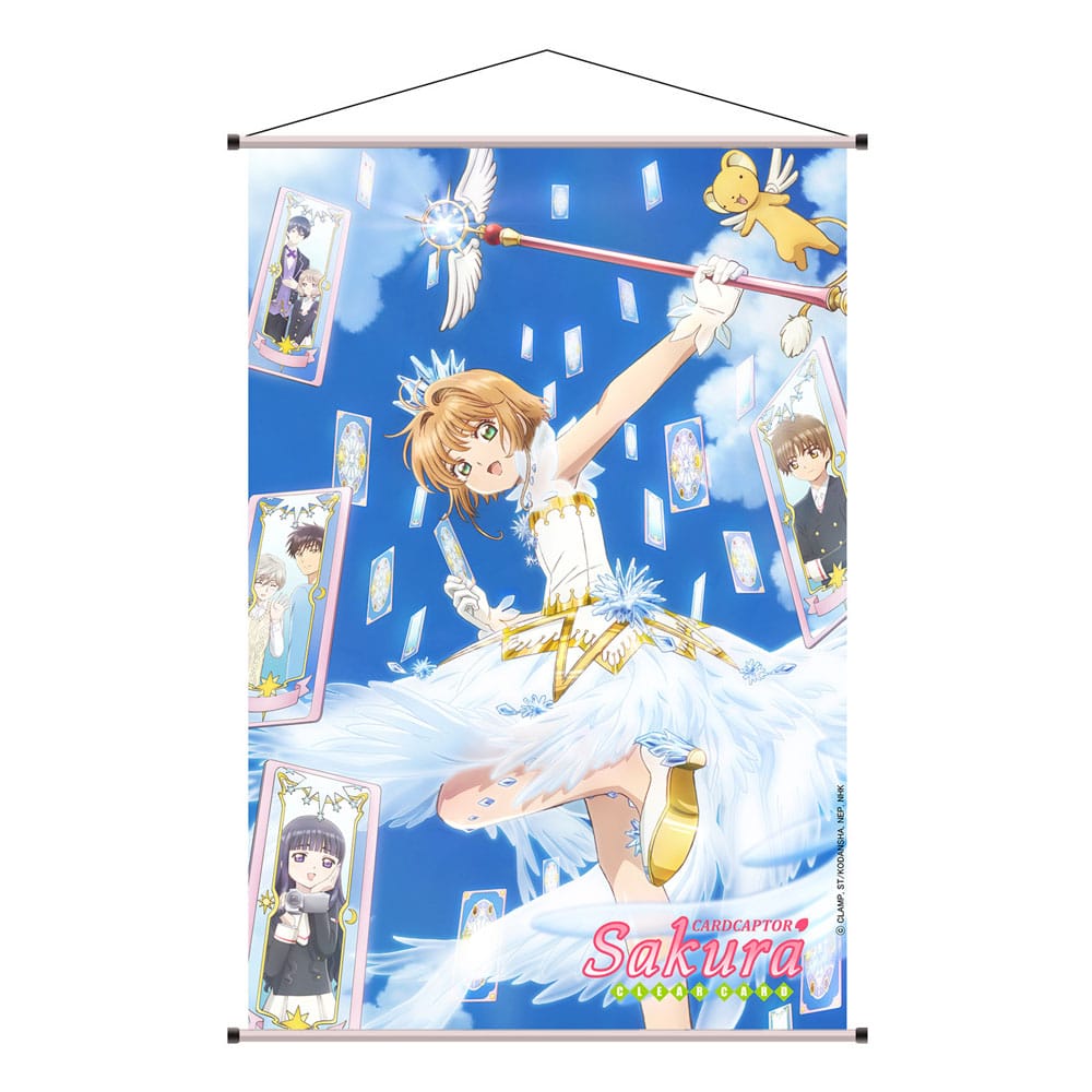 Cardcaptor Sakura Clear Card Wallscroll Sakura Kinomoto 60 x 90 cm - MangaShop.ro