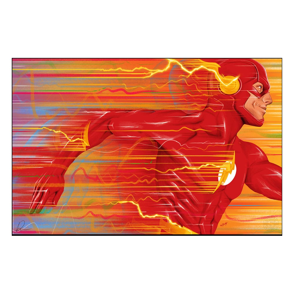 DC Comics Art Print The Flash 61 x 41 cm - unframed - MangaShop.ro