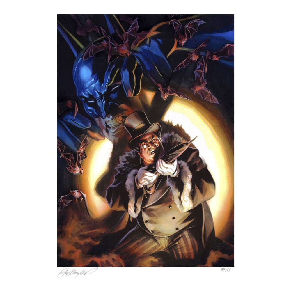 DC Comics Art PrintT he Penguin 60 x 45 cm - unframed - MangaShop.ro