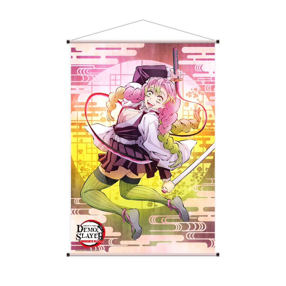 Demon Slayer Wallscroll Mitsuri 60 x 90 cm - MangaShop.ro