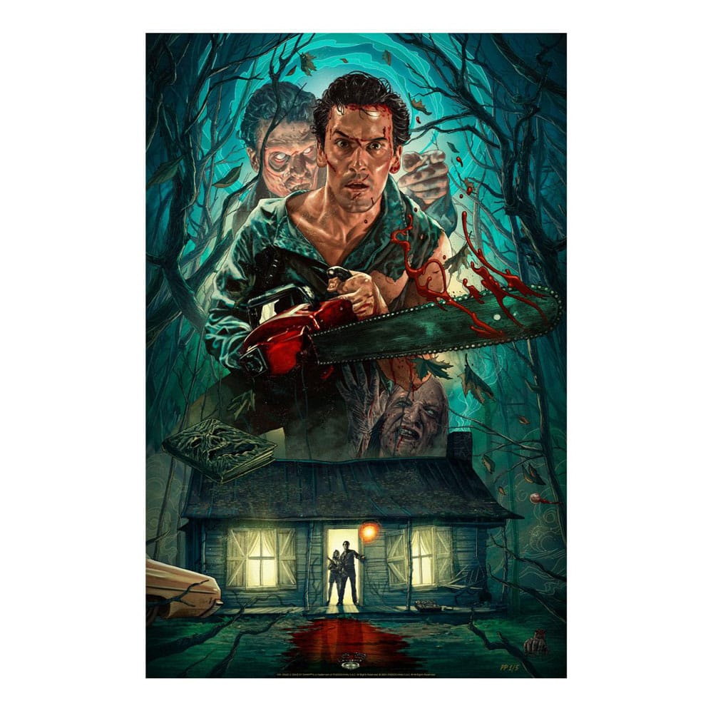 Evil Dead 2: Dead by Dawn Art Print Ash Williams 46 x 61 cm - unframed - MangaShop.ro