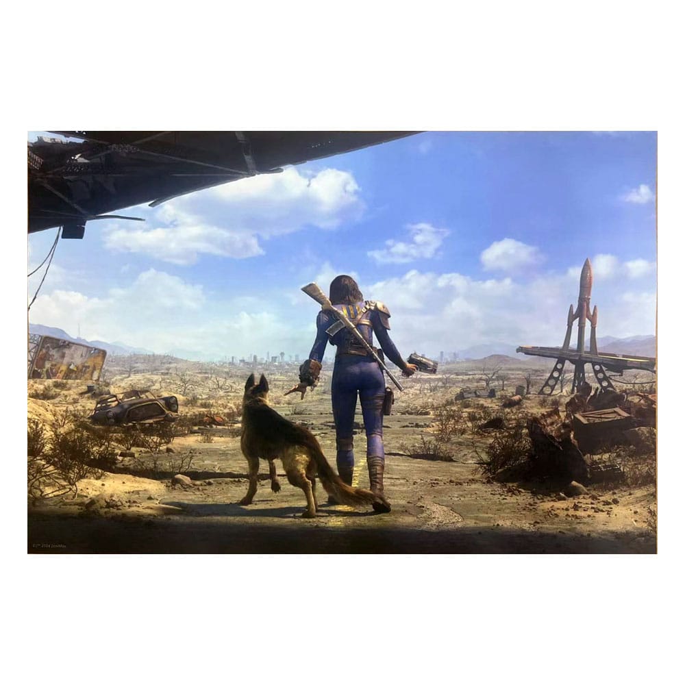 Fallout 4 Art Print Neighborhood Patrol 30 x 40 cm - unframed - MangaShop.ro