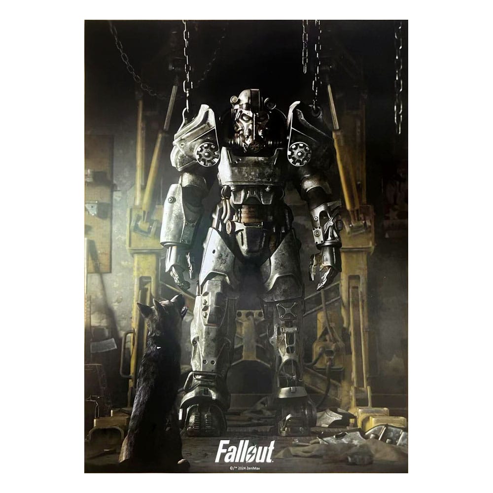 Fallout 4 Art Print Power Armor 30 x 40 cm - unframed - MangaShop.ro