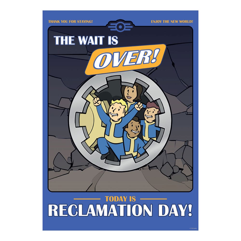 Fallout Art Print Reclamation Day Limited Edition 42 x 30 cm - MangaShop.ro