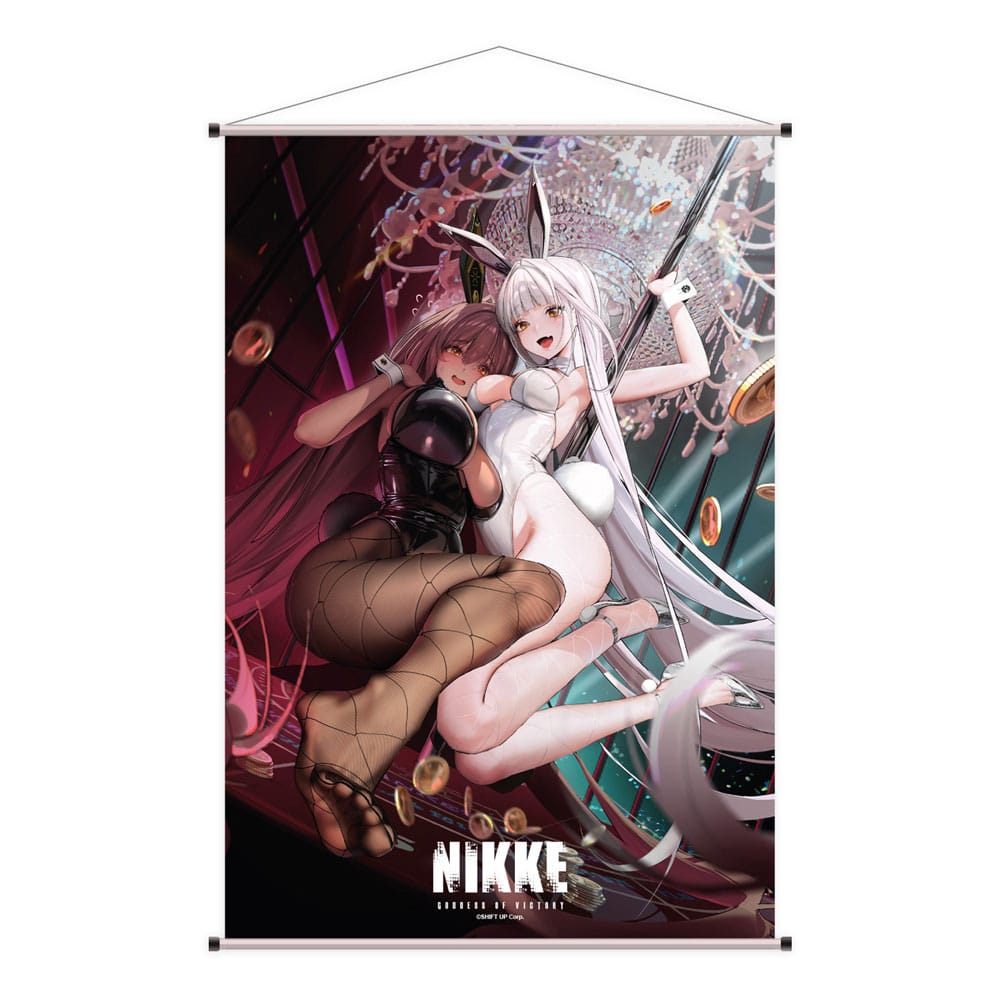 Goddess of Victory: Nikke Wallscroll Noir & Blanc 60 x 90 cm - MangaShop.ro