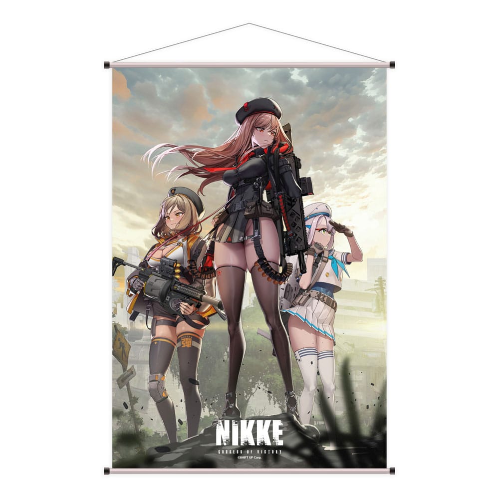 Goddess of Victory: Nikke Wallscroll Rapi, Anis, Neon 60 x 90 cm - MangaShop.ro