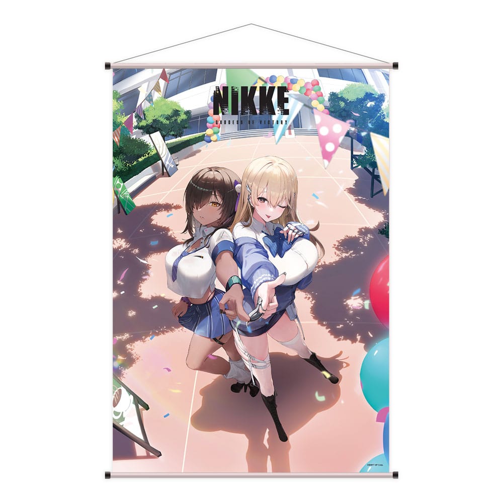 Goddess of Victory: Nikke Wallscroll Naga & Tia 60 x 90 cm - MangaShop.ro
