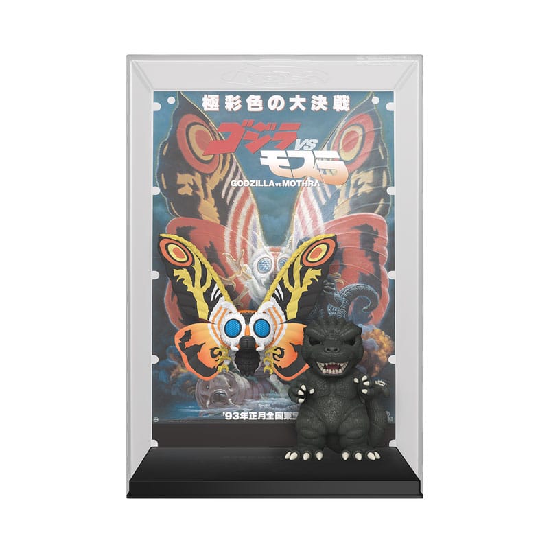 Godzilla 70th Anniversary POP! Movie Poster & Figure Godzilla vs Mothra 9 cm - MangaShop.ro