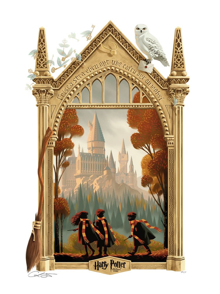 Harry Potter Art Print Harry Potter and the Philosopher's Stone Variant 46 x 61 cm - unframed - MangaShop.ro