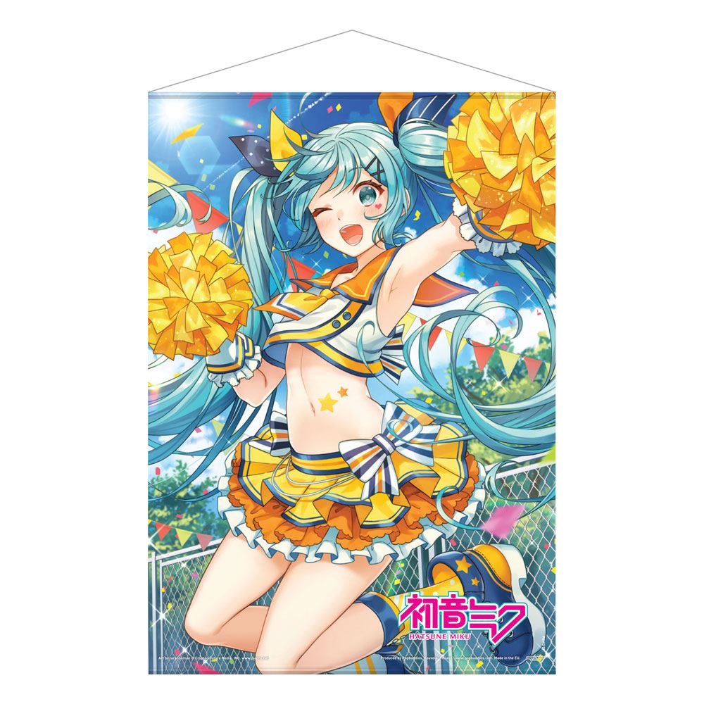 Hatsune Miku Wallscroll Cheerleader (Summer) 50 x 70 cm - MangaShop.ro