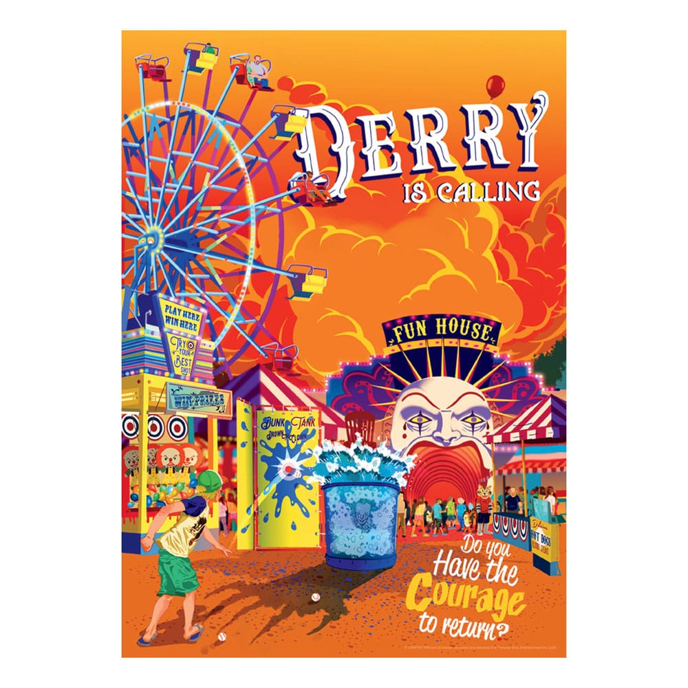 It Art Print Derry Limited Edition 42 x 30 cm - MangaShop.ro