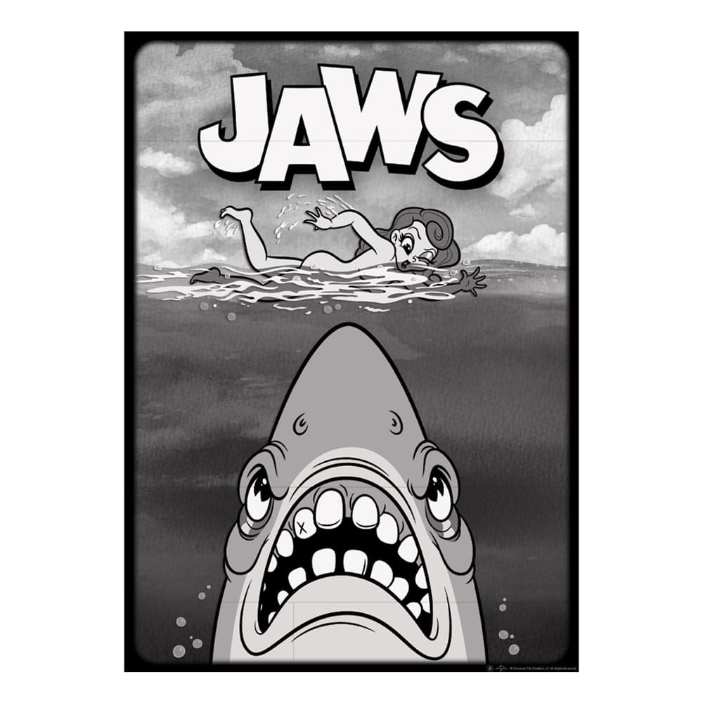 Jaws Art Print Limited Edition 42 x 30 cm - MangaShop.ro