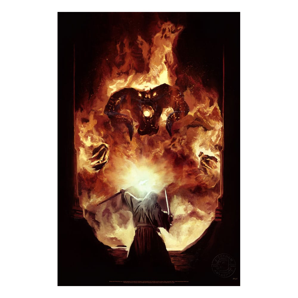 Lord of the Rings Art Print The Flame of Anor 46 x 61 cm - unframed - MangaShop.ro