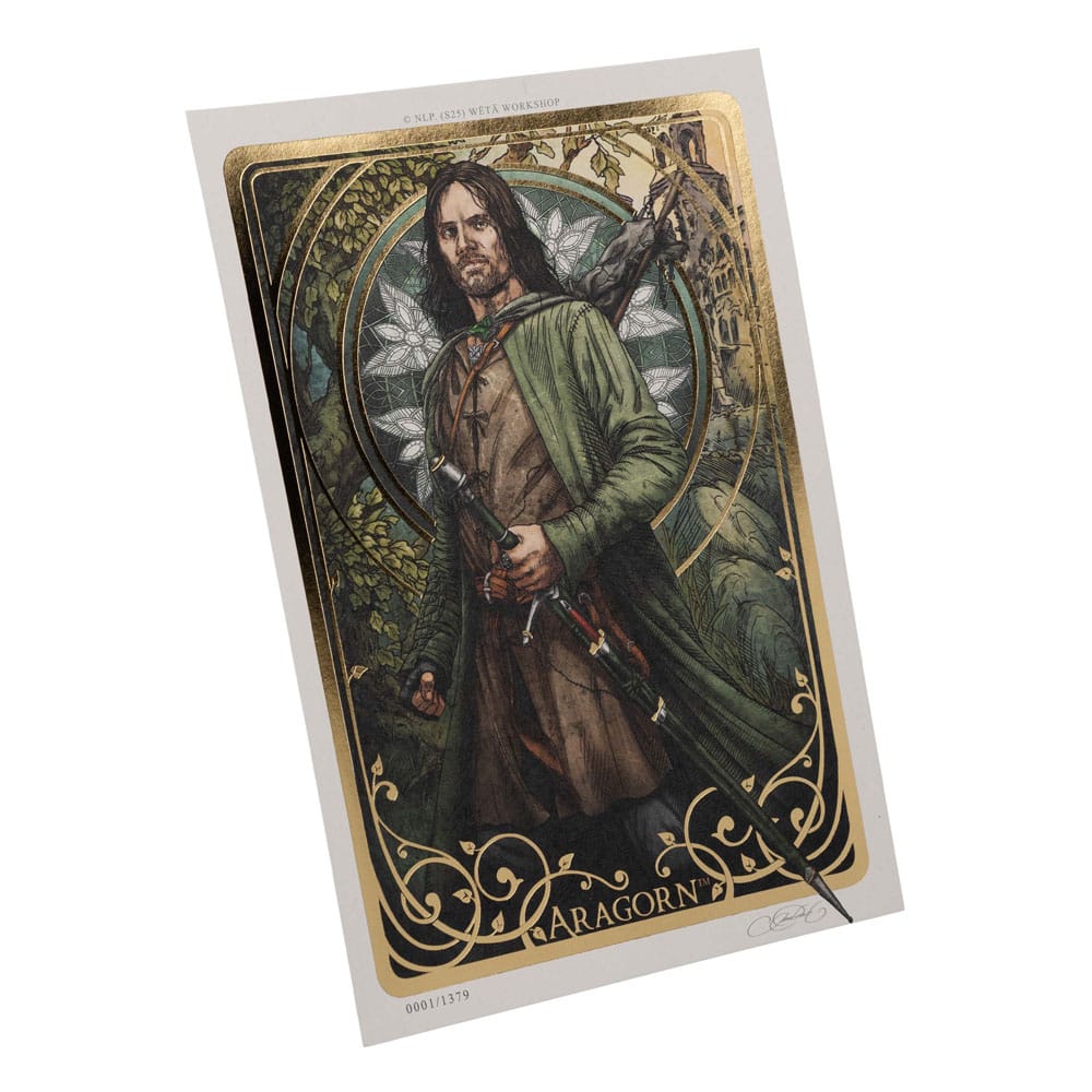 Lord of the Rings Art Print Aragorn Art Card 14 x 21 cm Limited Edition - MangaShop.ro